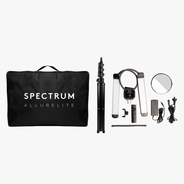 Allurelite Pro Beauty Portable Double LED Lighting Kit