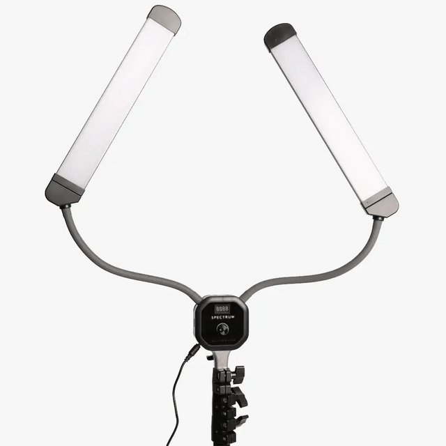 Allurelite Pro Beauty Portable Double LED Lighting Kit