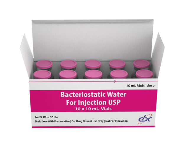 Bacteriostatic Water - CBC Pharm - 10ml