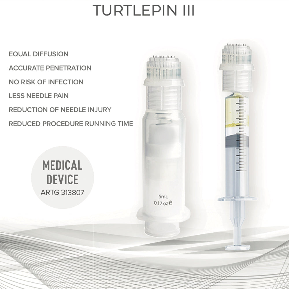 TURTLEPIN III - Airless Bottle with Needle Pin