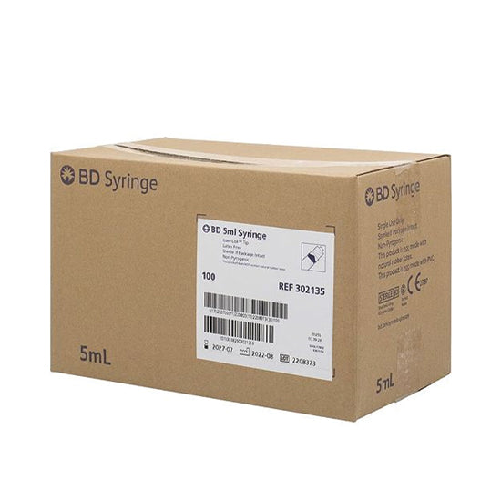 BD Syringe - Luer Lock - Box-100