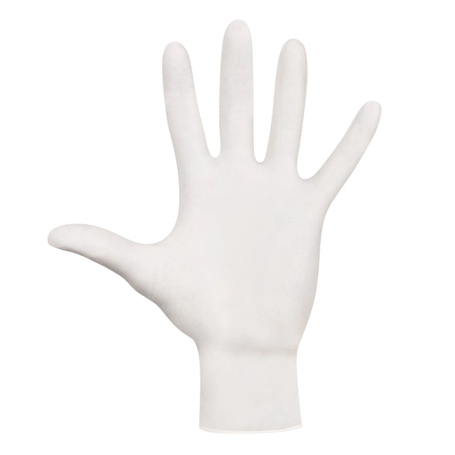 White Nitrile Gloves By Aesthetic Pro 4g - Box of 100