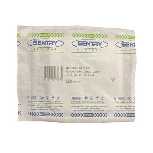 Gauze Swabs - Sterile - 10cm - 100pcs
