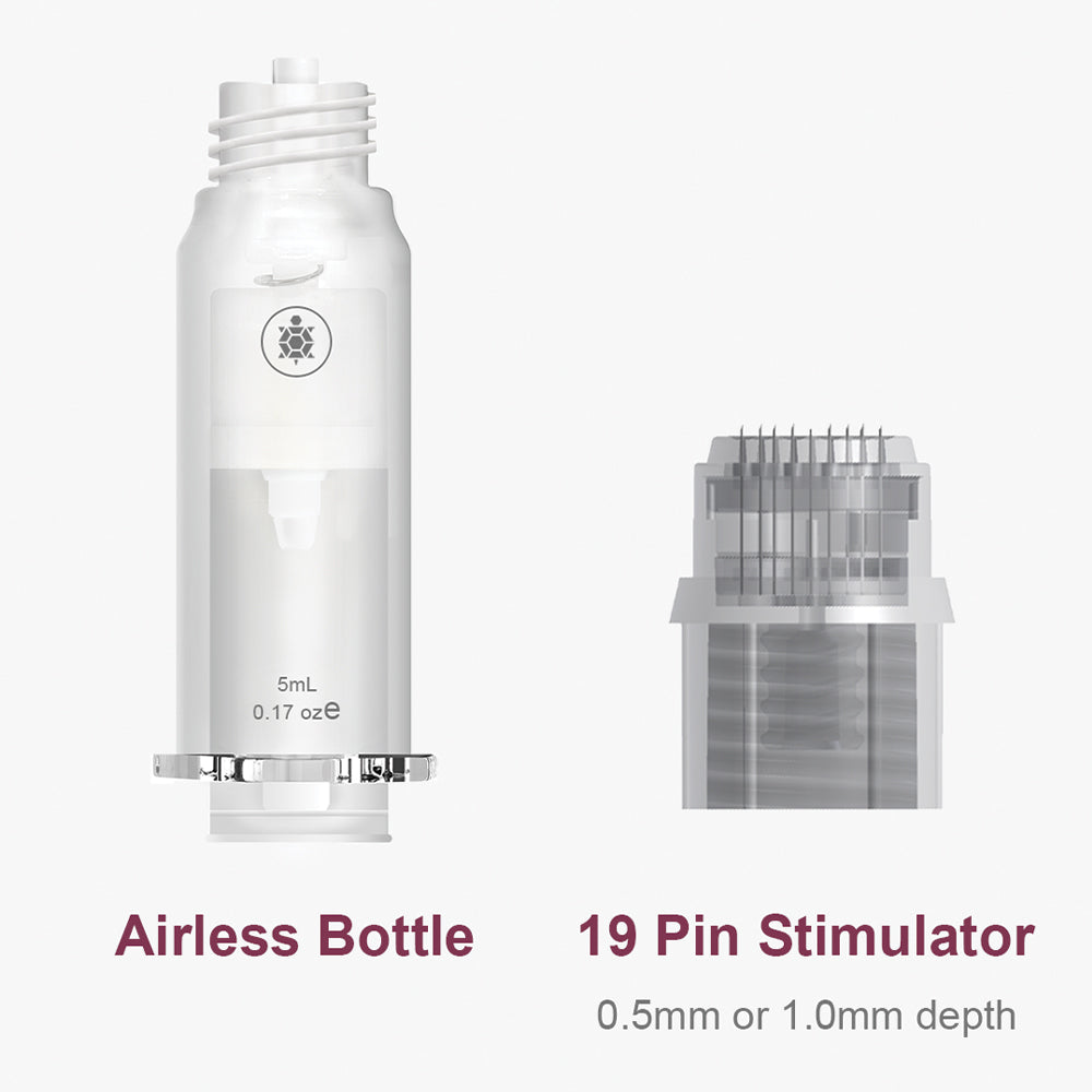 TURTLEPIN III - Airless Bottle with Needle Pin