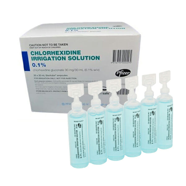 Chlorhexidine Irrigation Solution 0.1% 30ML