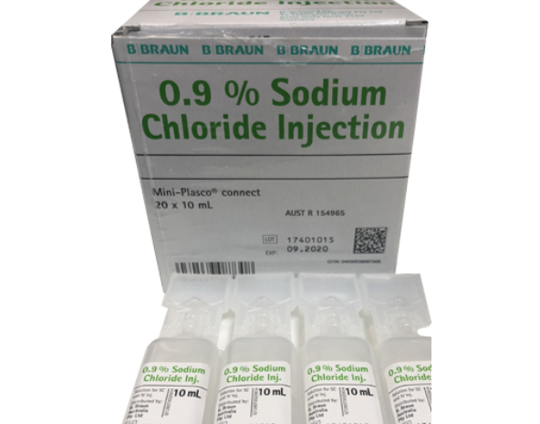 SODIUM CHLORIDE SALINE INJ 0.9  20 X 10ml