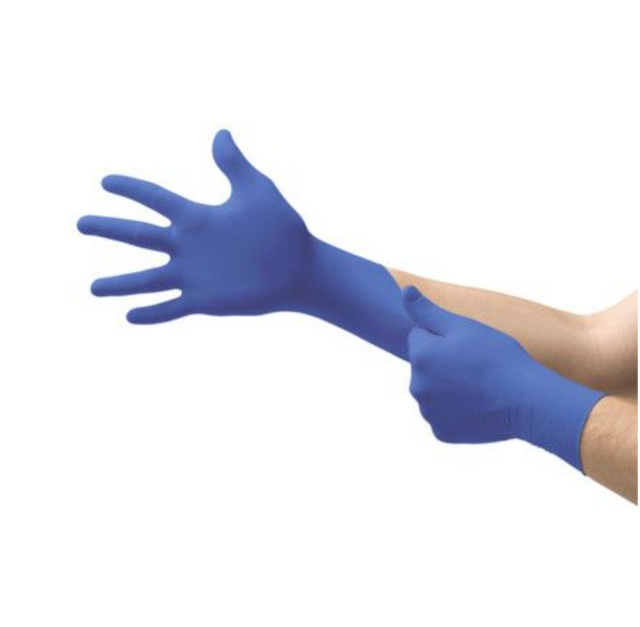 Nitrile Blue P/F Examination Gloves  medical aesthetic supplies