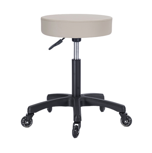 Round Medi Stool Deluxe – Latte