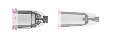 TSK Low Dead Space Hub Needle - Box of 100