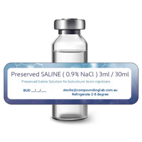 Preserved Sodium Chloride  ( bacteriostatic water ) 1  x 30ml VIAL
