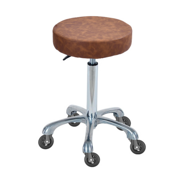 Round Medi Stool – Tan