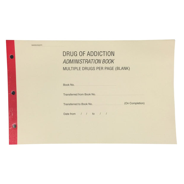 VIC Controlled Drug Register Book – Medical Aesthetic Supplies