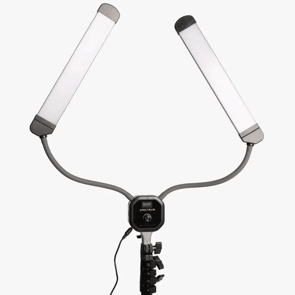 Allurelite Pro Beauty Portable Double LED Lighting Kit