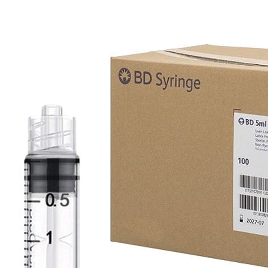 BD Syringe - Luer Lock - Box-100