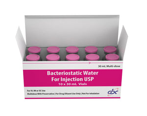 Bacteriostatic Water - CBC Pharm - 30ml