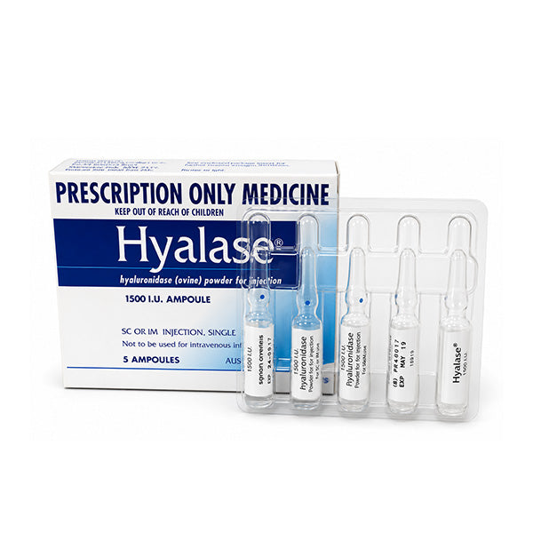 Hyalase Amp 1,500 IU Box of 5
