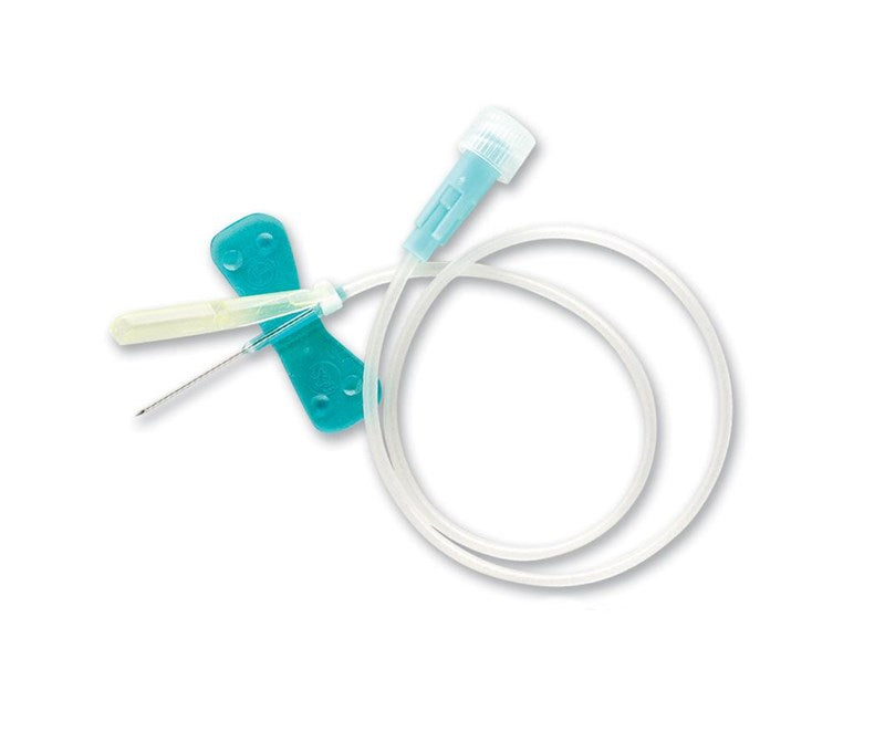 Scalpvein Set Butterfly Needle 9cm Tubing 23G x 19mm – Medical ...