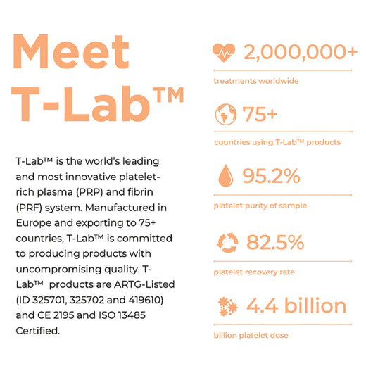 PRP Tubes by T-Lab™ - Twin Pack - Medical Aesthetic Supplies