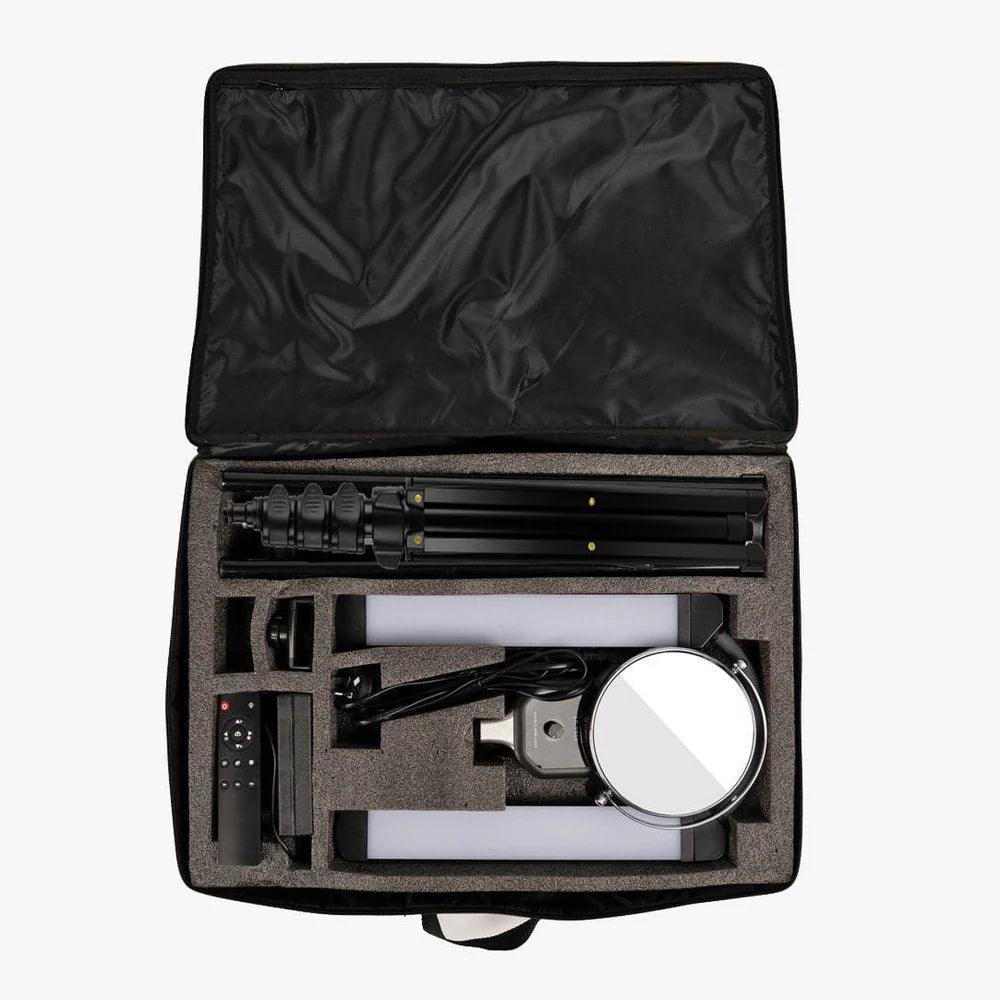 Allurelite Pro Beauty Portable Double LED Lighting Kit