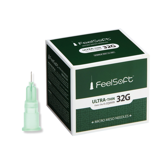 FeelSoft™ Ultra-Fine Meso Needles (Box of 100)