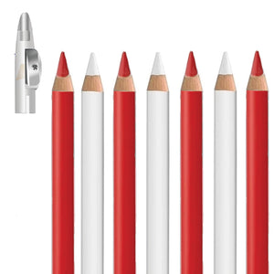 Red and White Pencil