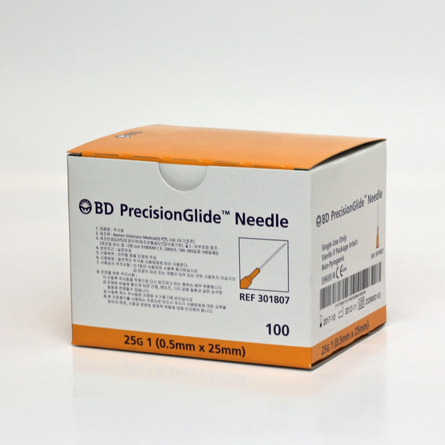 BD Hypodermic Needles - BOX OF 100