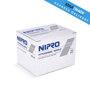 NIPRO HYPODERMIC NEEDLES - BOX OF 100