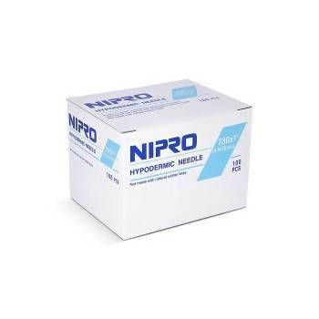 NIPRO HYPODERMIC NEEDLES - BOX OF 100