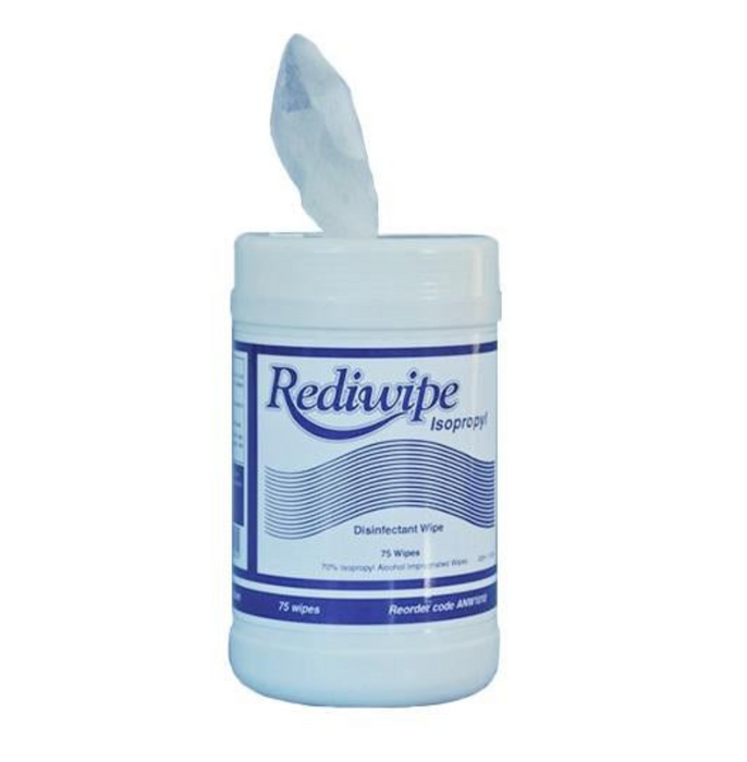 Rediwipe Isopropyl Canister — Medical Aesthetic Supplies