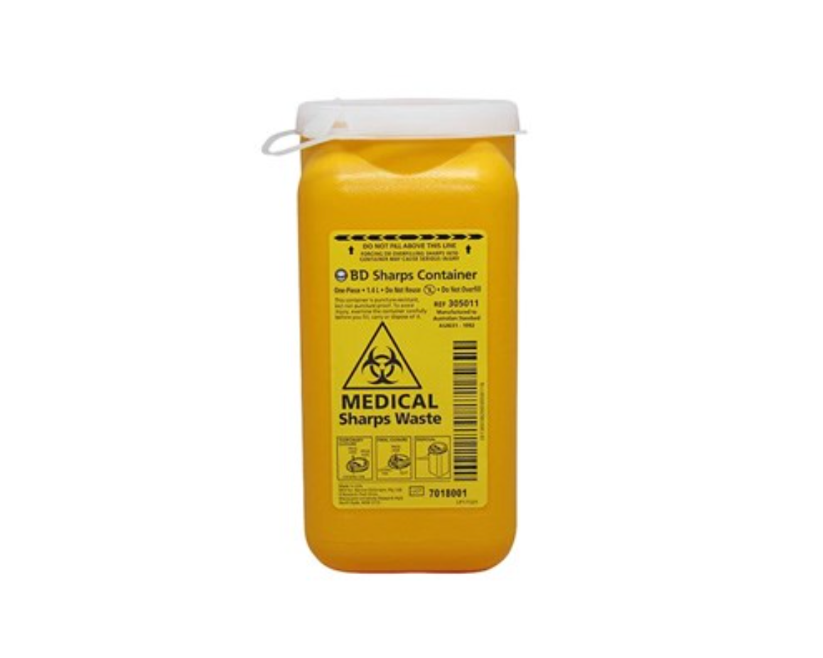 BD Sharps Container 1.4L Medical Aesthetic Supplies