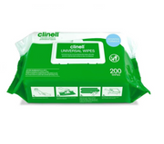 XL Clinell Universal Wipes - Pkt of 200