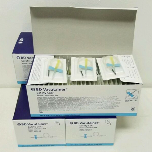BD Vacutainer Set w-Preattached Holder - BOX OF 25