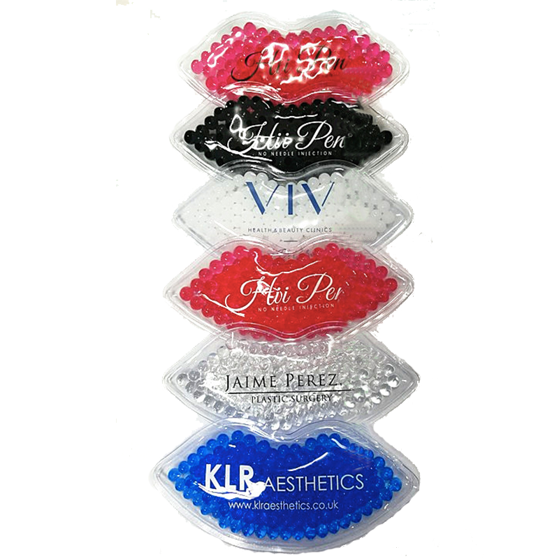 500 x Cosmetic Gel Ice Packs - Custom Logo